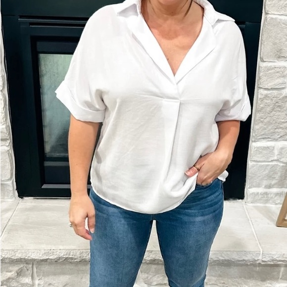 HYFVE Collared top - Picture 1 of 12